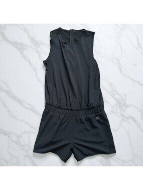 GAP FIT Women's Black  One Piece Active Romper Size XS